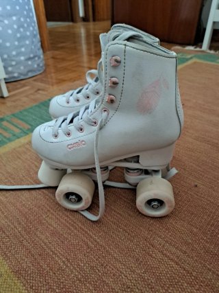 Patines Oxelo blancos talla 32