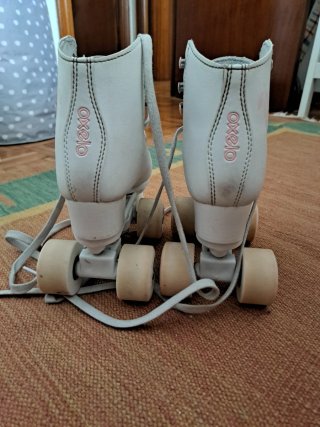 Patines Oxelo blancos talla 32