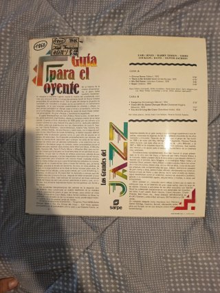Vinilo Jazz Sarpe Los Grandes del Jazz N95