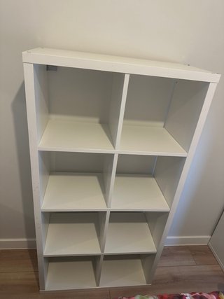 Estantería IKEA KALLAX Blanca 8 Compartimentos