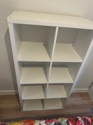 Estantería IKEA KALLAX Blanca 8 Compartimentos