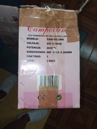 Calefactor Split Pared 2000W