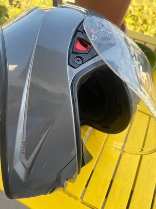 Casco Moto Axxis Spike Gris Casi Nuevo