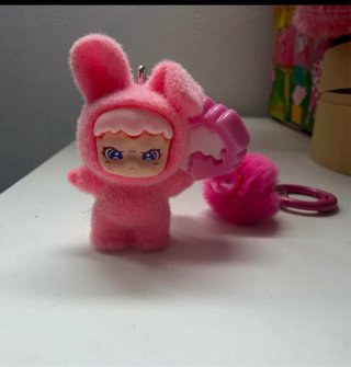 Colgante  Peluche Conejo Rosa
