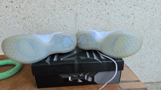 Nike LeBron XV Low Blanco Plata Metálico