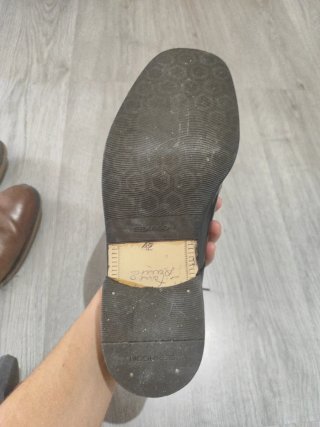 Zapatos Vizcaino Negros hombre