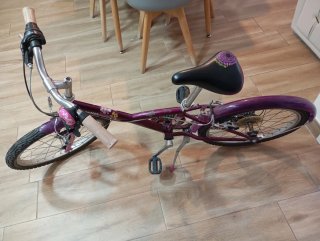 Bicicleta Morada Infantil
