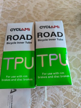 Llámame 635909949 2 Cámaras de Bicicleta TPU CYCLA