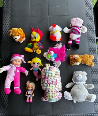 Lote de peluches variados