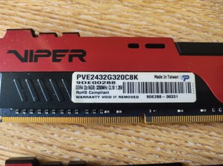 32GB RAM Patriot Viper Elite II DDR4 3200MHz CL18