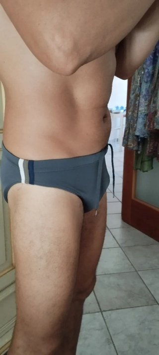 Costume da bagno Sundek grigio