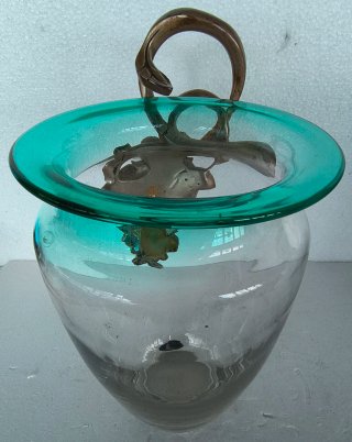 Vaso Linea Argenti Vetro e Metallo