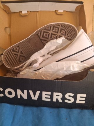 Converse All Star Plataforma Blancas