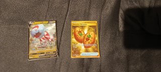 2 Cartas Pokémon Dracovish V y Pokochos Gemelos
