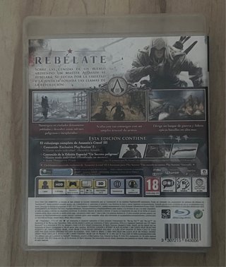 Assasin's Creed III PS3 Edición Especial