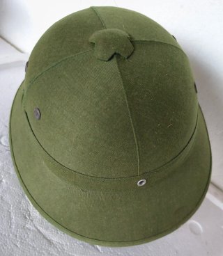 Cappello coloniale verde militare