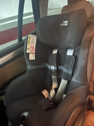 Silla coche Britax Römer Negra Dual fix pro(40-105