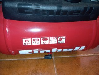 Compresor Einhell 8 bares