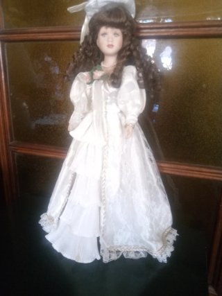 Muñeca porcelana vintage años 60