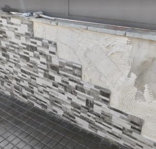 Revestimiento de pared imitación piedra