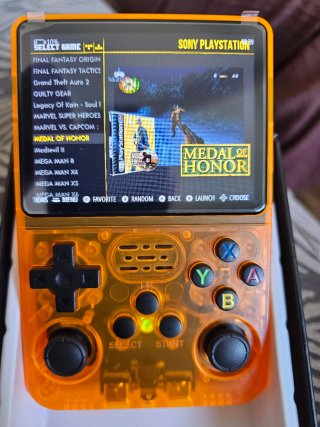 Console PSP God of War Ghost of Sparta Arancione