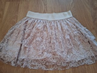 Minifalda de encaje
