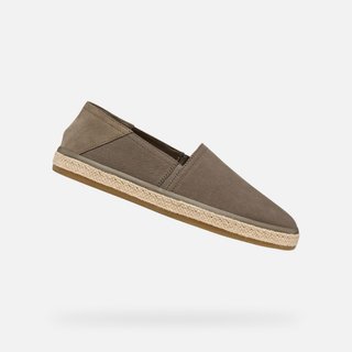 Geox U Pantelleria T.44 Gris Topo diseño alpargata