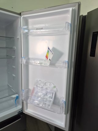 brandt bc8027ex frigorífico combi 262 litros inox