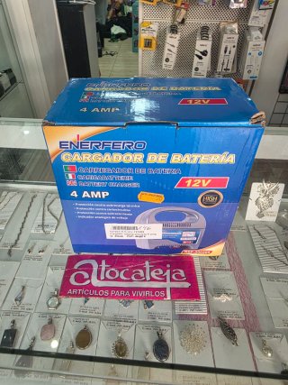Cargador Baterías Enerfero 4 Amp 12V