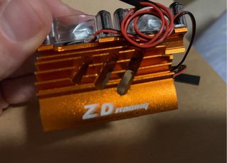 Disipador ZDRacing con 2 Ventiladores RC