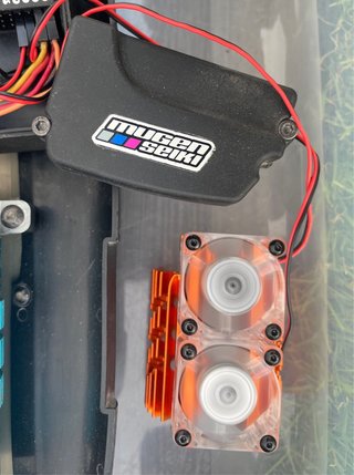 Disipador ZDRacing con 2 Ventiladores RC