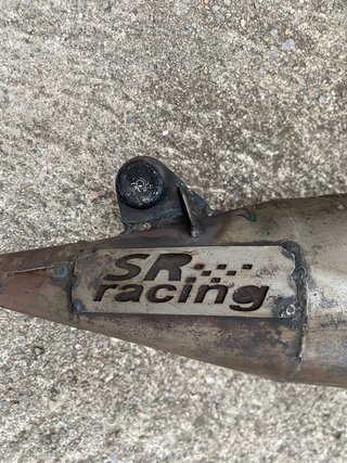 Tubo de escape SR Racing
