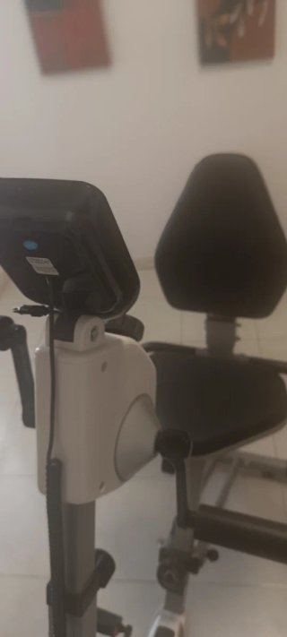 Mueble auxiliar rústico blanco