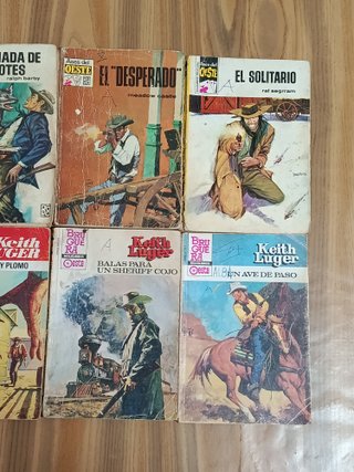 Lote 6 novelas Oeste // Autores varios