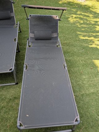 2 Tumbonas Plegables Piscina