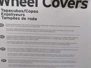 2 Tapacubos 14 pulgadas