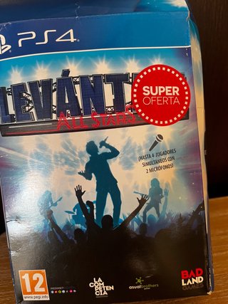 3 Juegos PS4 + 2 Micrófonos