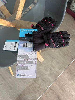 Guantes de moto negros