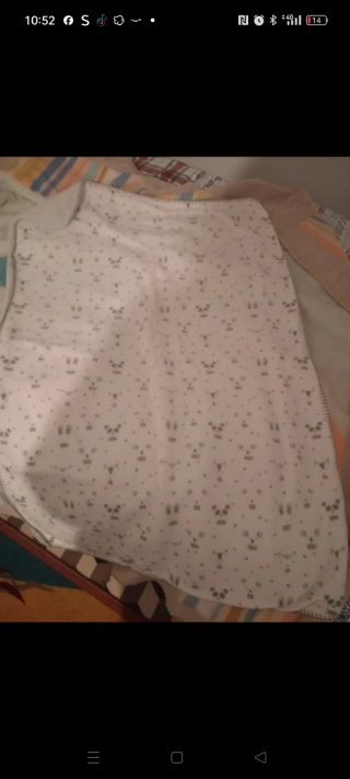 4 Mantas de  bebé para cuna o capazo
