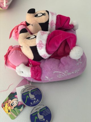 Pantofole Minnie Natale Bambina EU27 UK9