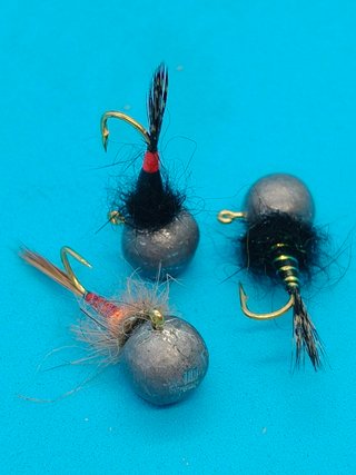 Mosca Jig Pesca Perdigón Grande