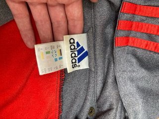 Chándal Adidas Vintage 90s Azul/Rojo