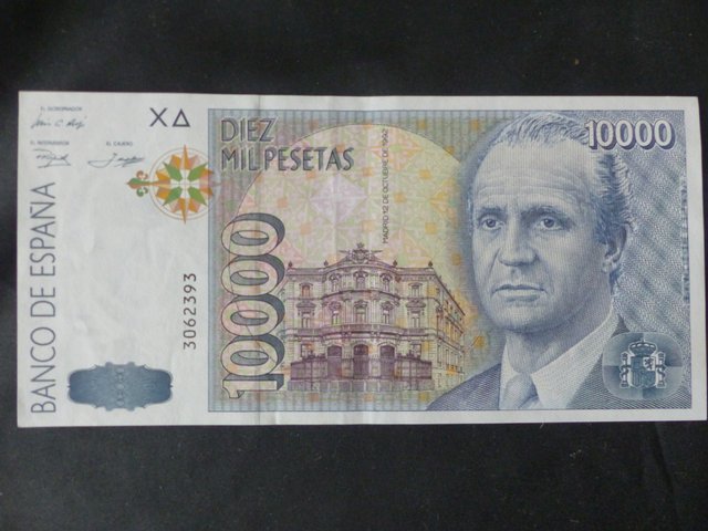 BILLETE 10.000 PESETAS (SIN SERIE ) SC