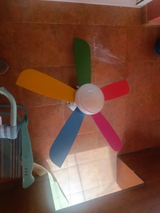 Ventilador de techo con luz y mando