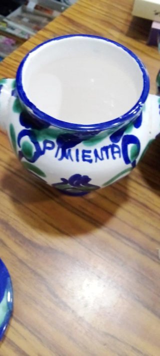 Juego Cerámica Granadina 5 Piezas