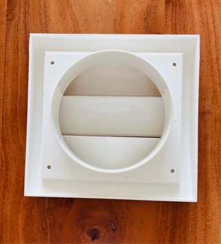 Rejilla de ventilación blanca nueva