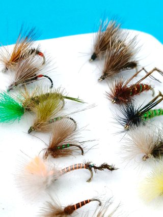 Set Moscas Secas Pesca Trucha