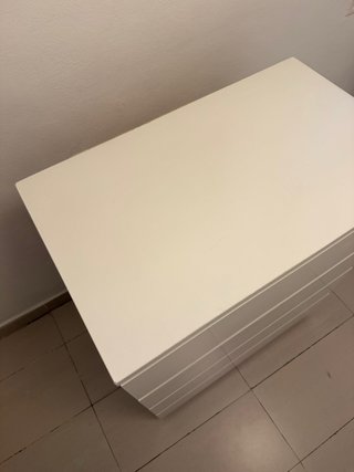 Cómoda IKEA 4 cajones blanca