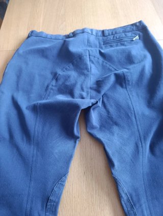 Pantalones de equitación azul marino - beige