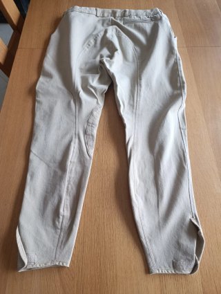 Pantalones de equitación azul marino - beige